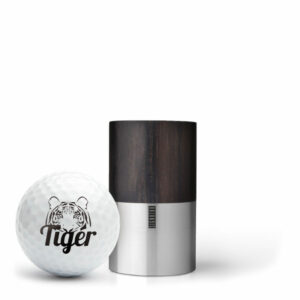 Golfballstempel AG25 Walnuss mit eigenem Motiv