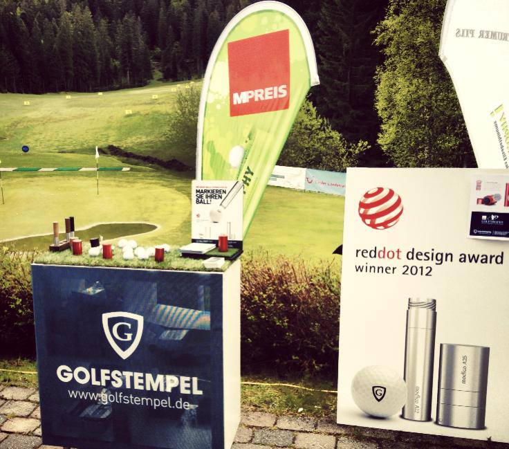 Golfstempel Charity Edition bei der Golf Trophy in Seefeld/Tirol