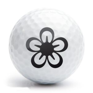 Blume - Golfballstempel AG 25 mit fertigem Motiv