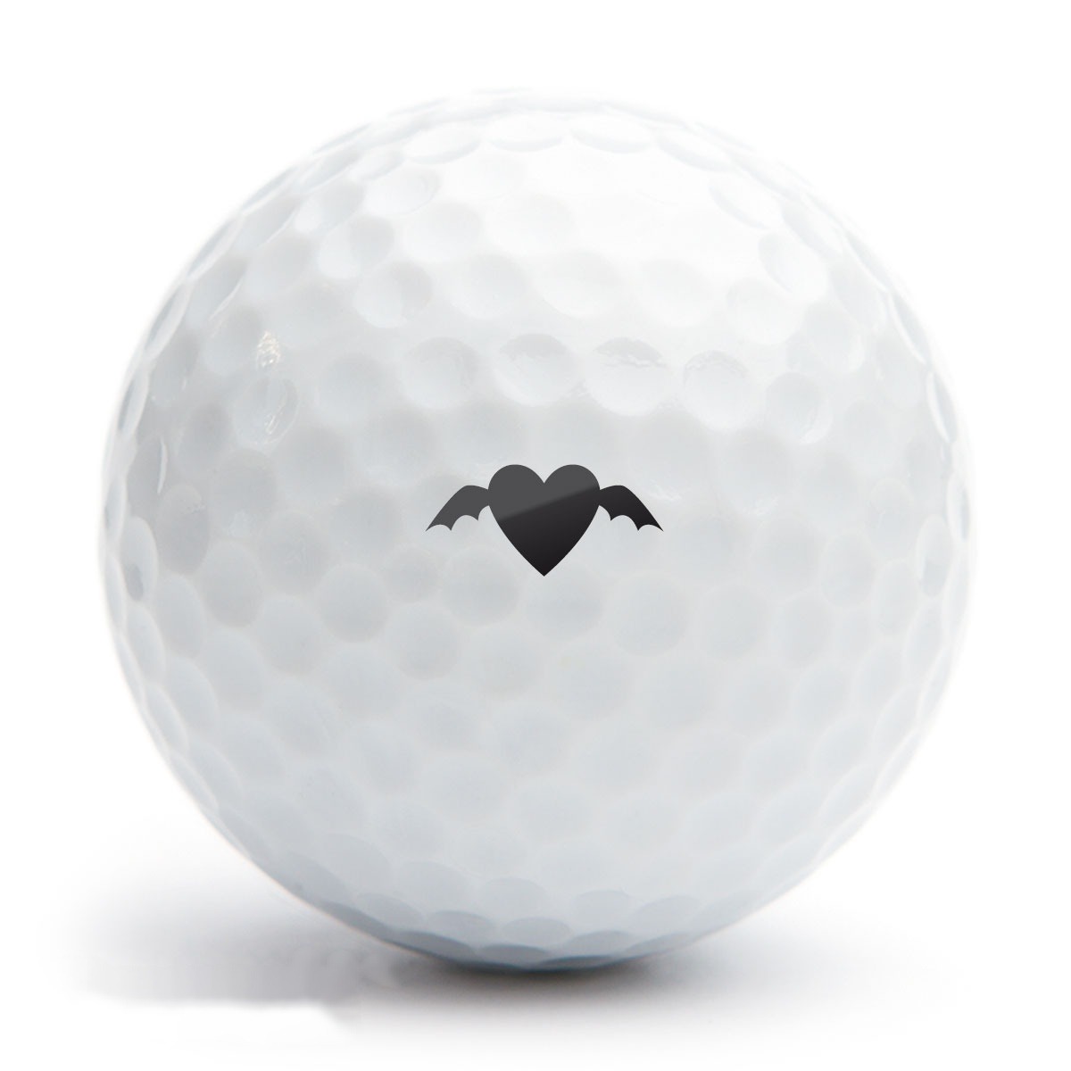 Golfballstempel AG12 Motiv Herzflügel
