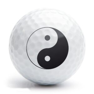 YinYang - Golfballstempel AG 25 mit fertigem Motiv