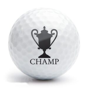 PokalChamp - Golfballstempel AG 25 mit fertigem Motiv
