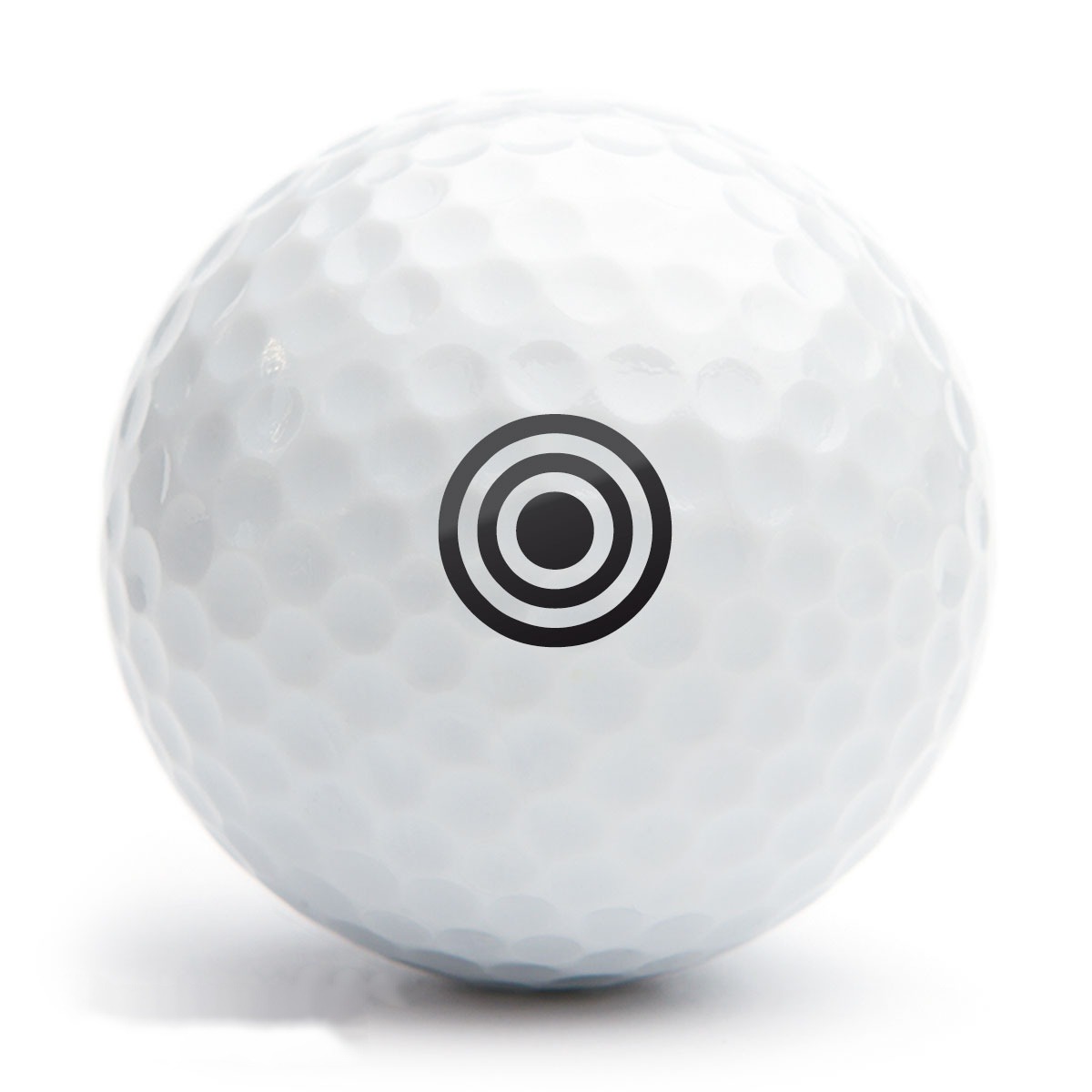 Golfballstempel AG12 Motiv Zielscheibe