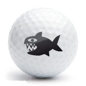 Piranha - Golfballstempel AG 25 mit fertigem Motiv