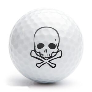 Skull 2 - Golfballstempel AG 25 mit fertigem Motiv