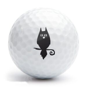 Eule - Golfballstempel AG 25 mit fertigem Motiv-Copy