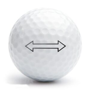 Pfeil - Golfballstempel AG 25 mit fertigem Motiv