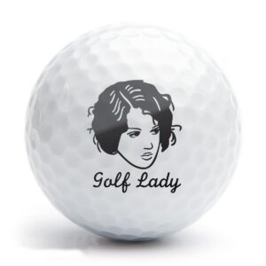 Lady - Golfballstempel AG 25 mit fertigem Motiv