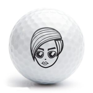 Girl - Golfballstempel AG 25 mit fertigem Motiv