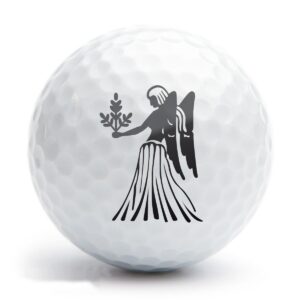 Jungfrau - Golfballstempel AG 25 mit fertigem Motiv