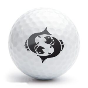 Fische - Golfballstempel AG 25 mit fertigem Motiv