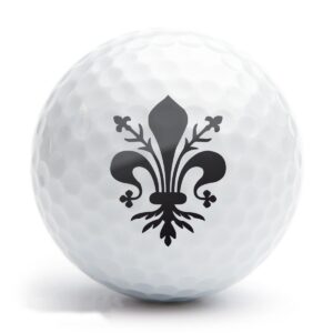 Lilie - Golfballstempel AG 25 mit fertigem Motiv