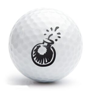 Bombe - Golfballstempel AG 25 mit fertigem Motiv